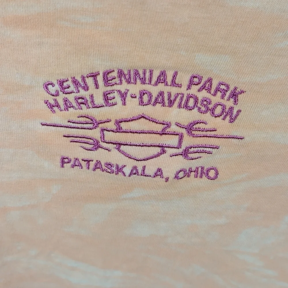 Harley Davidson Adults Size 2XL NWT Biker Shirt Sunburst  Ohio  Motorcycle